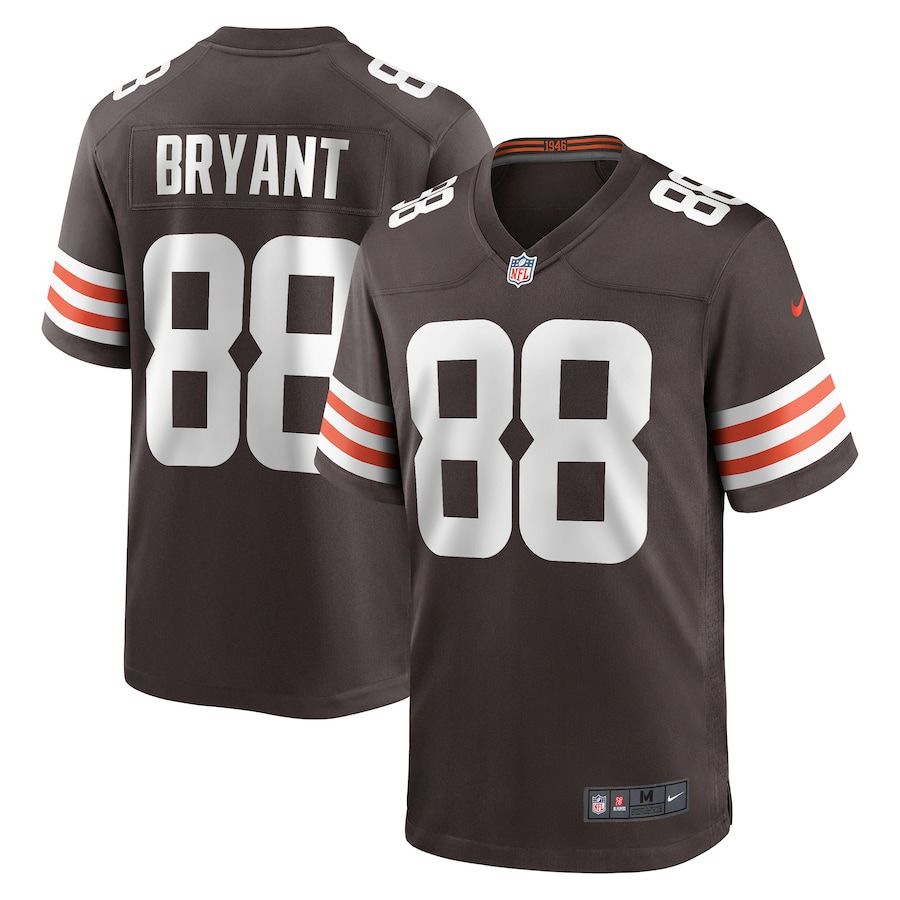 Men Cleveland Browns #88 Harrison Bryant Nike Brown Game NFL Jersey->->NFL Jersey